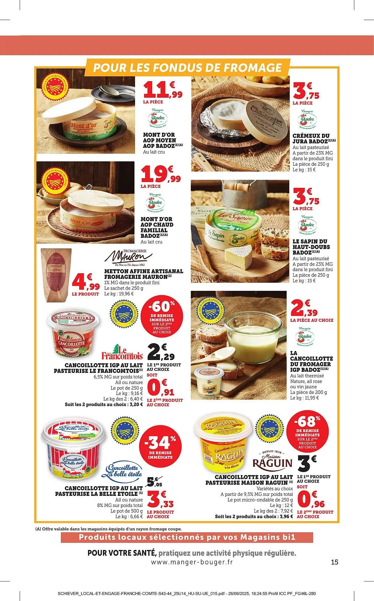 Catalogue Bi1 du 21 octobre au 2 novembre 2025 - Catalogue page 15