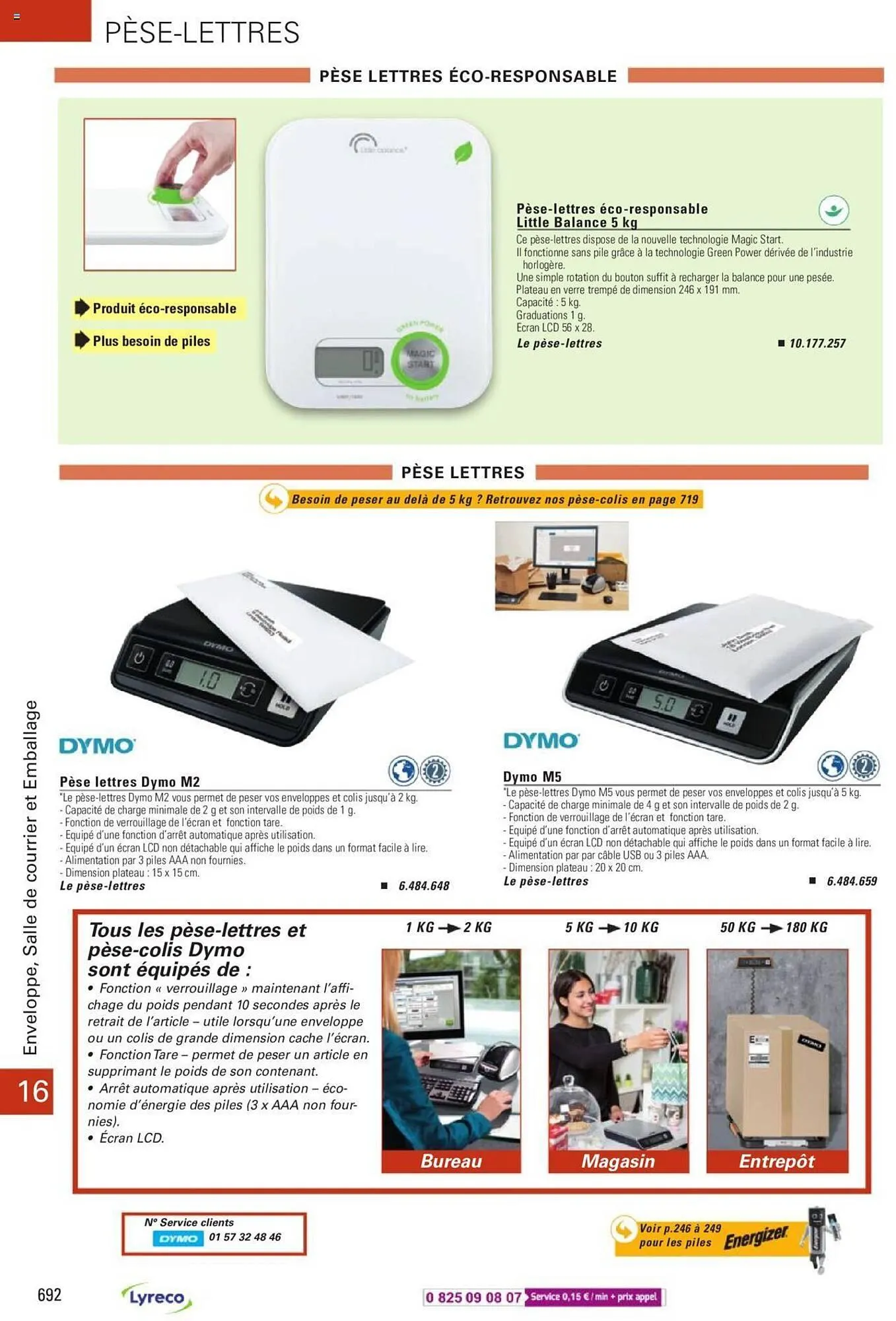 Catalogue Lyreco du 15 mai au 31 décembre 2023 - Catalogue page 692