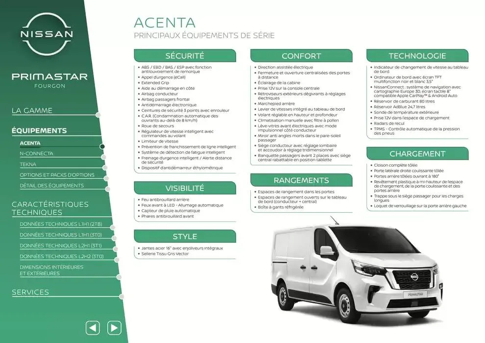 Nissan Primastar du 12 mars au 12 mars 2026 - Catalogue page 3
