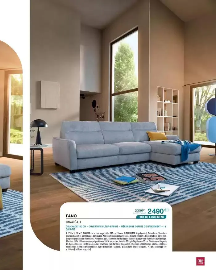 PRIX DE LANCEMENT EXCEPTIONNELS du 31 mars au 31 décembre 2025 - Catalogue page 21