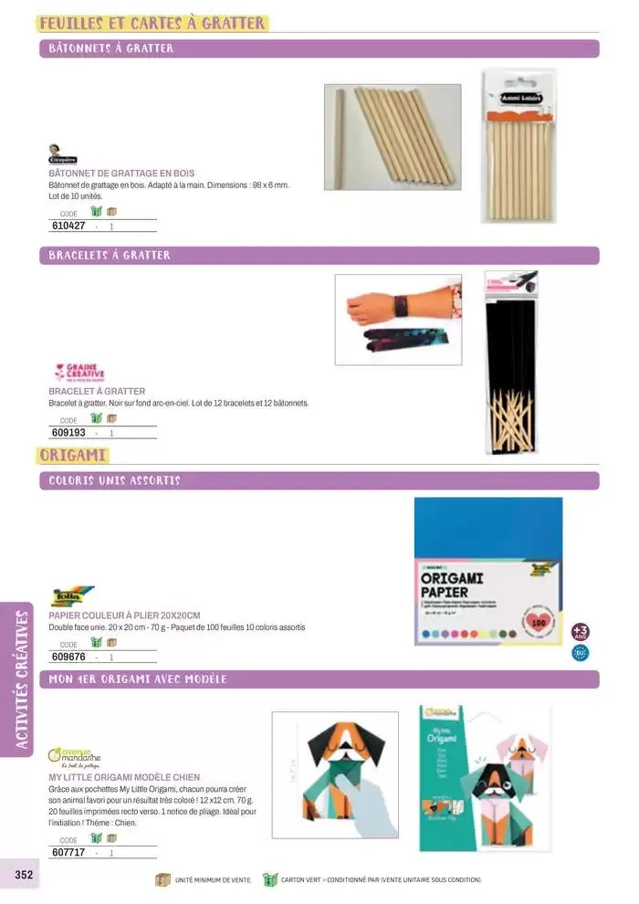 Nos Catalogues Thématiques du 1 janvier au 31 décembre 2025 - Catalogue page 354