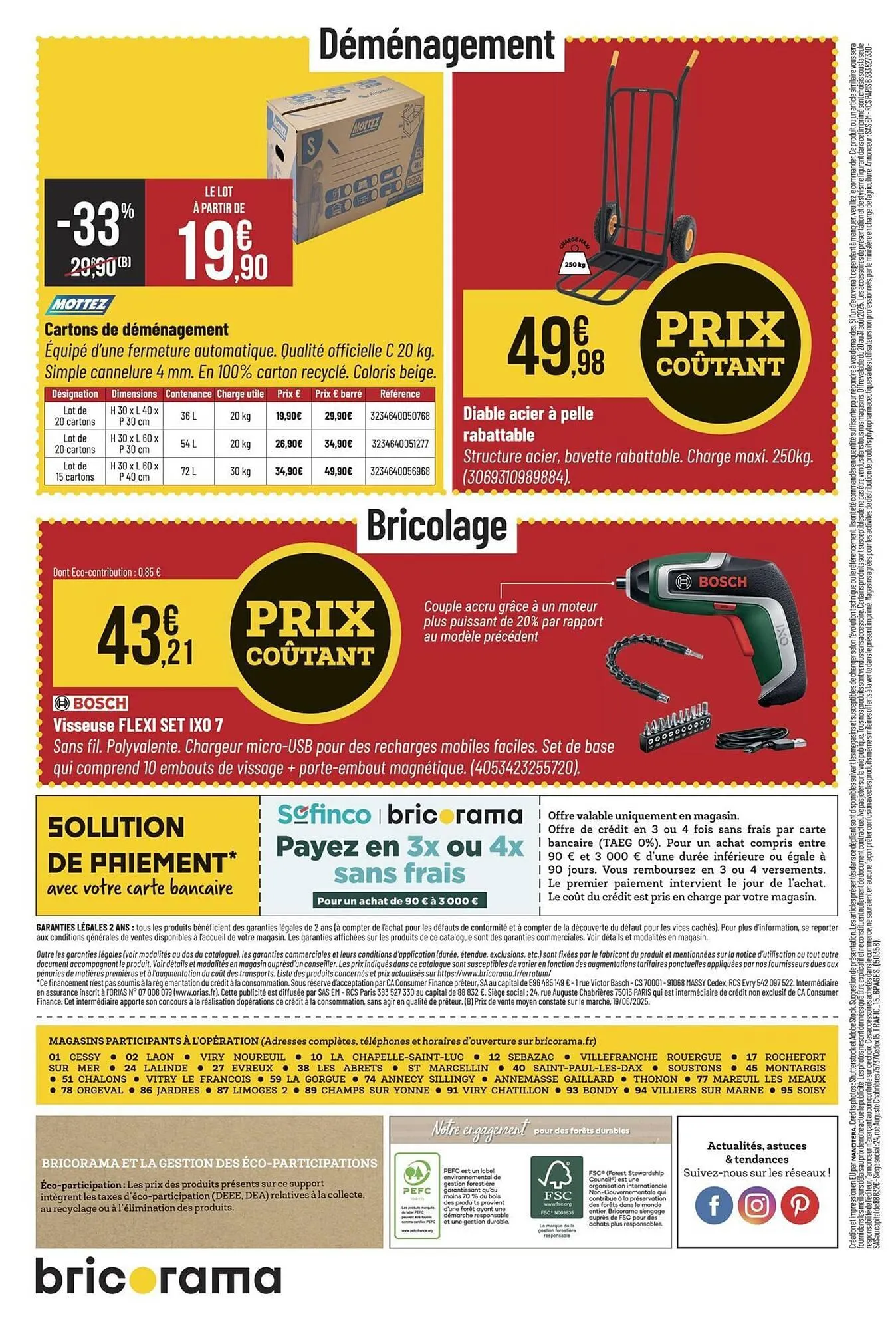 Catalogue Bricorama du 20 août au 31 août 2025 - Catalogue page 6