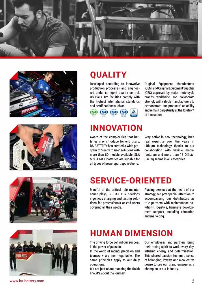 BS BATTERY 2024 du 26 mars au 31 décembre 2025 - Catalogue page 3