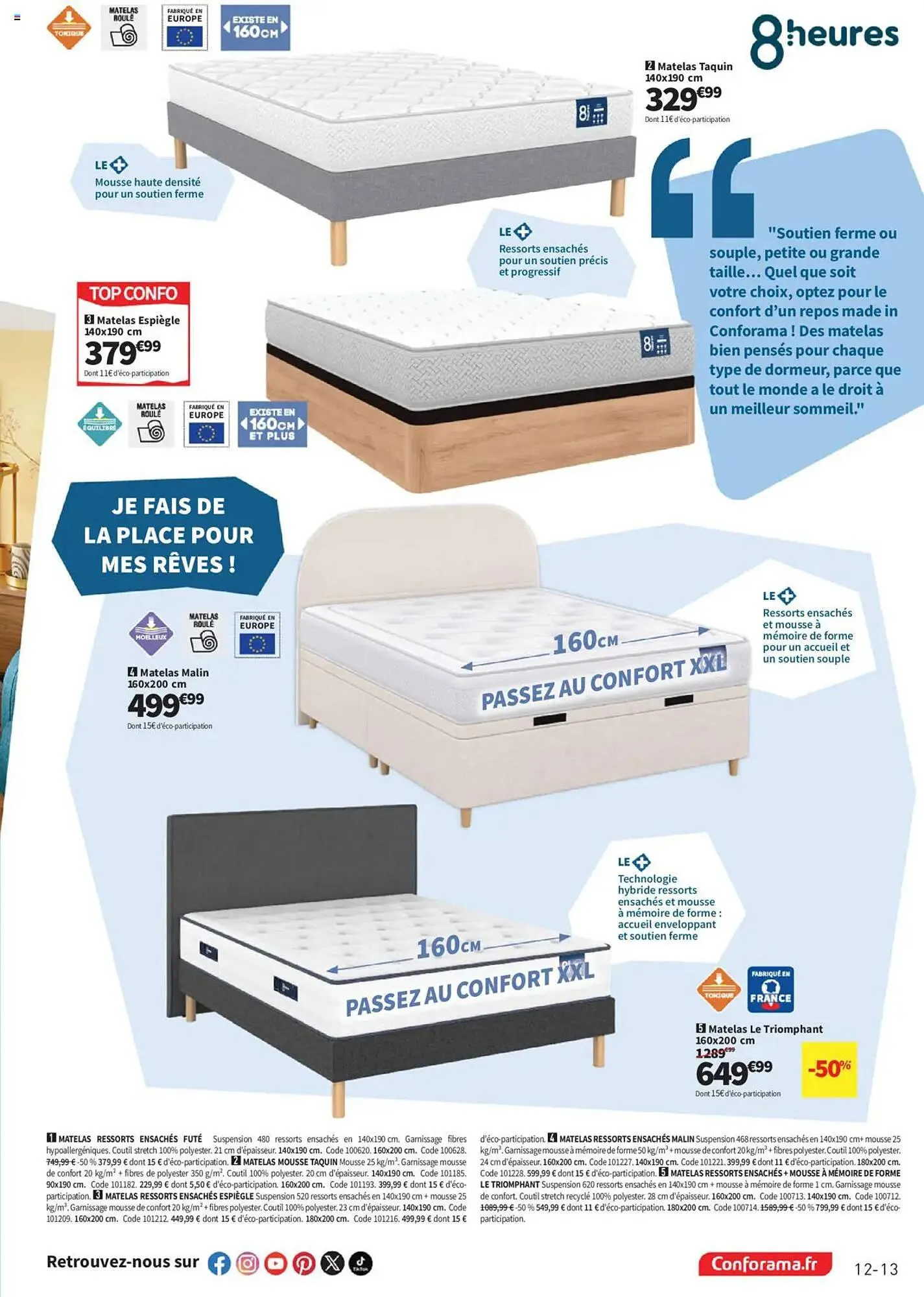 Catalogue Conforama du 10 juin au 31 décembre 2025 - Catalogue page 13