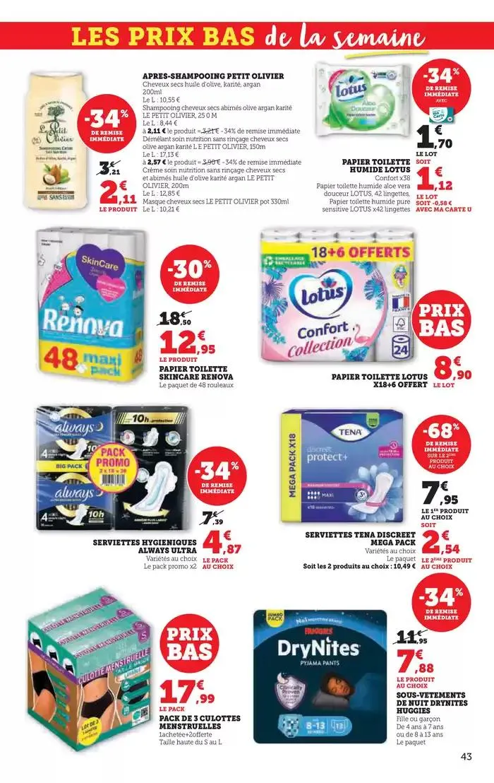 Catalogue Super U du 29 avril au 11 mai 2025 - Catalogue page 43