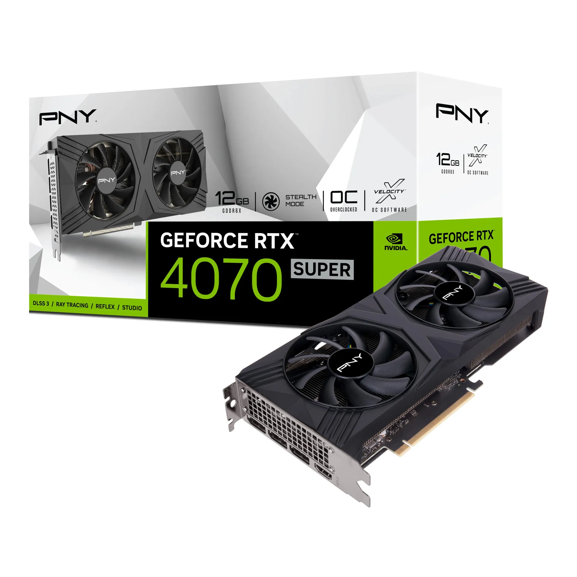 PNY GeForce RTX 4070 SUPER 12GB VERTO OC