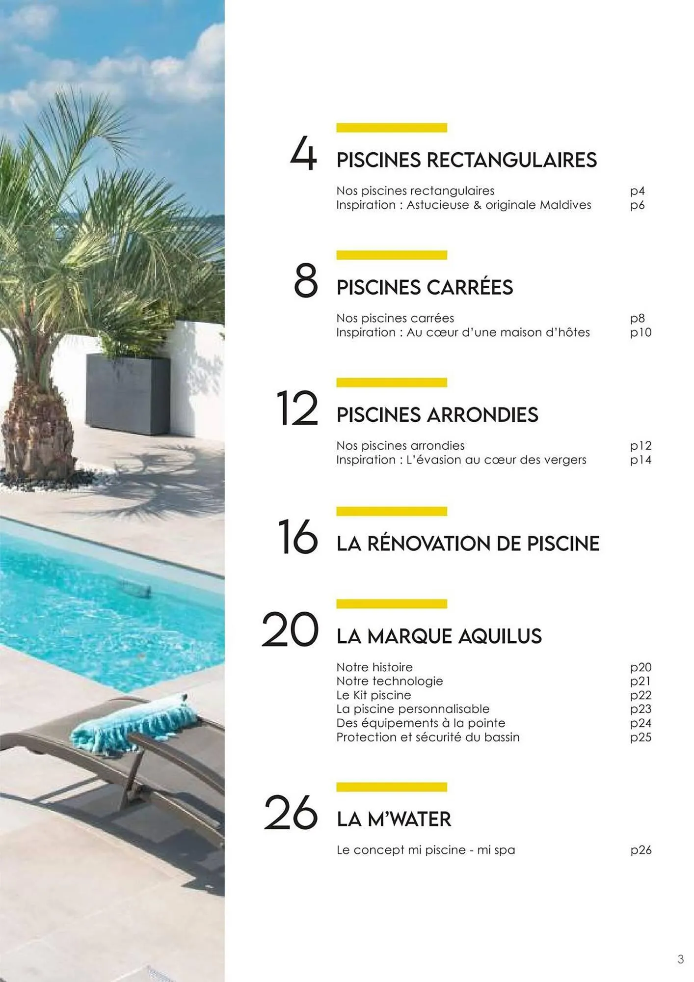 Catalogue Aquilus Piscines du 23 octobre au 31 décembre 2023 - Catalogue page 3