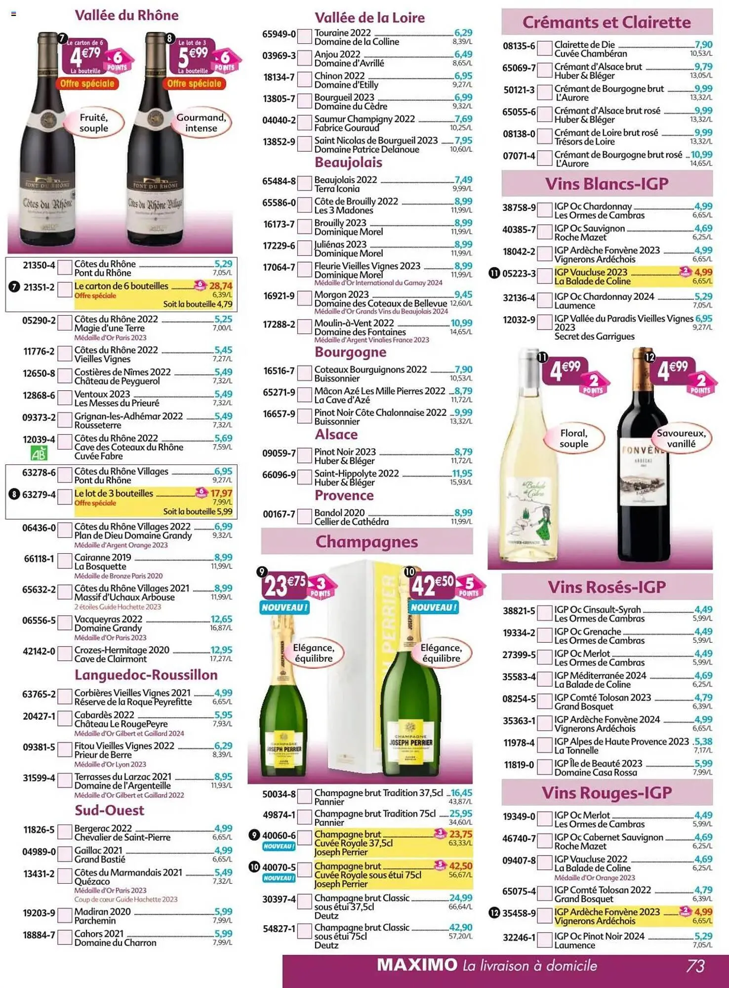 Catalogue Maximo du 12 mai au 8 juin 2025 - Catalogue page 73