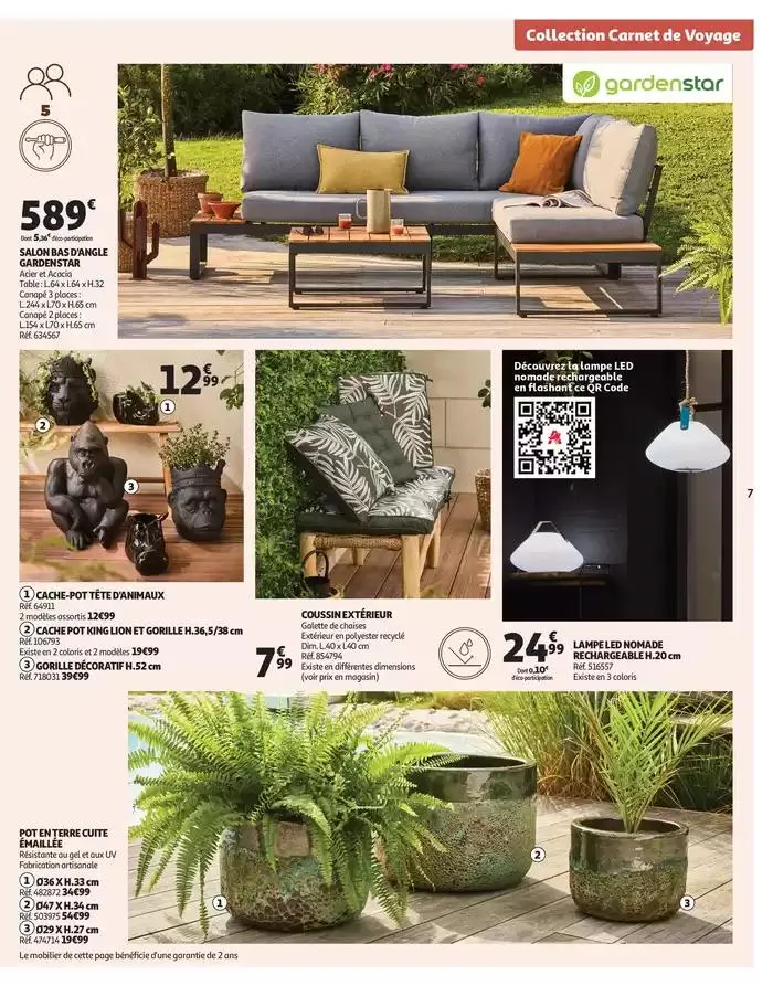 Design prix bas : le décor est planté du 4 mars au 15 juin 2025 - Catalogue page 7