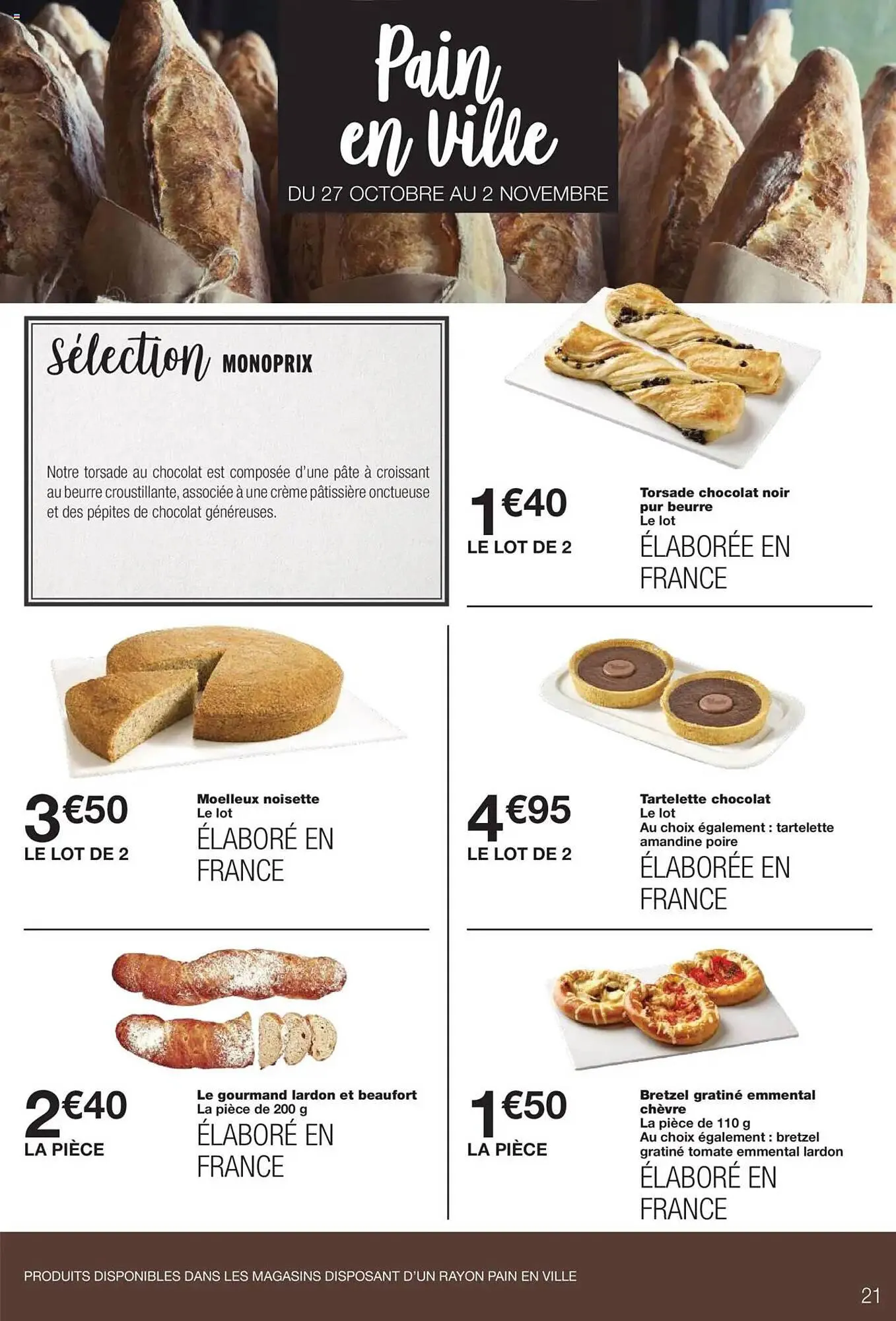 Catalogue Monoprix du 21 octobre au 2 novembre 2025 - Catalogue page 21