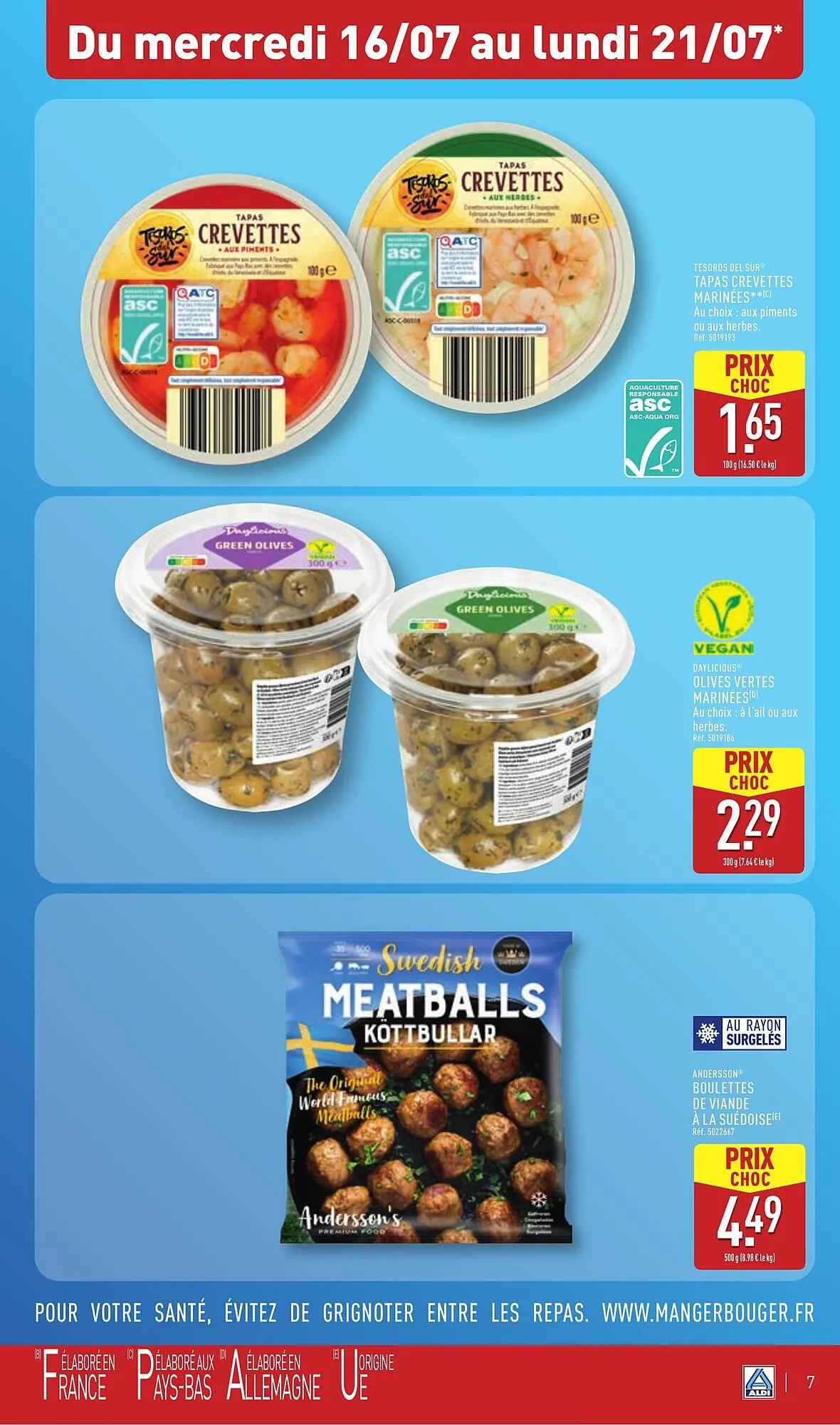 Catalogue ALDI du 16 juillet au 21 juillet 2025 - Catalogue page 8