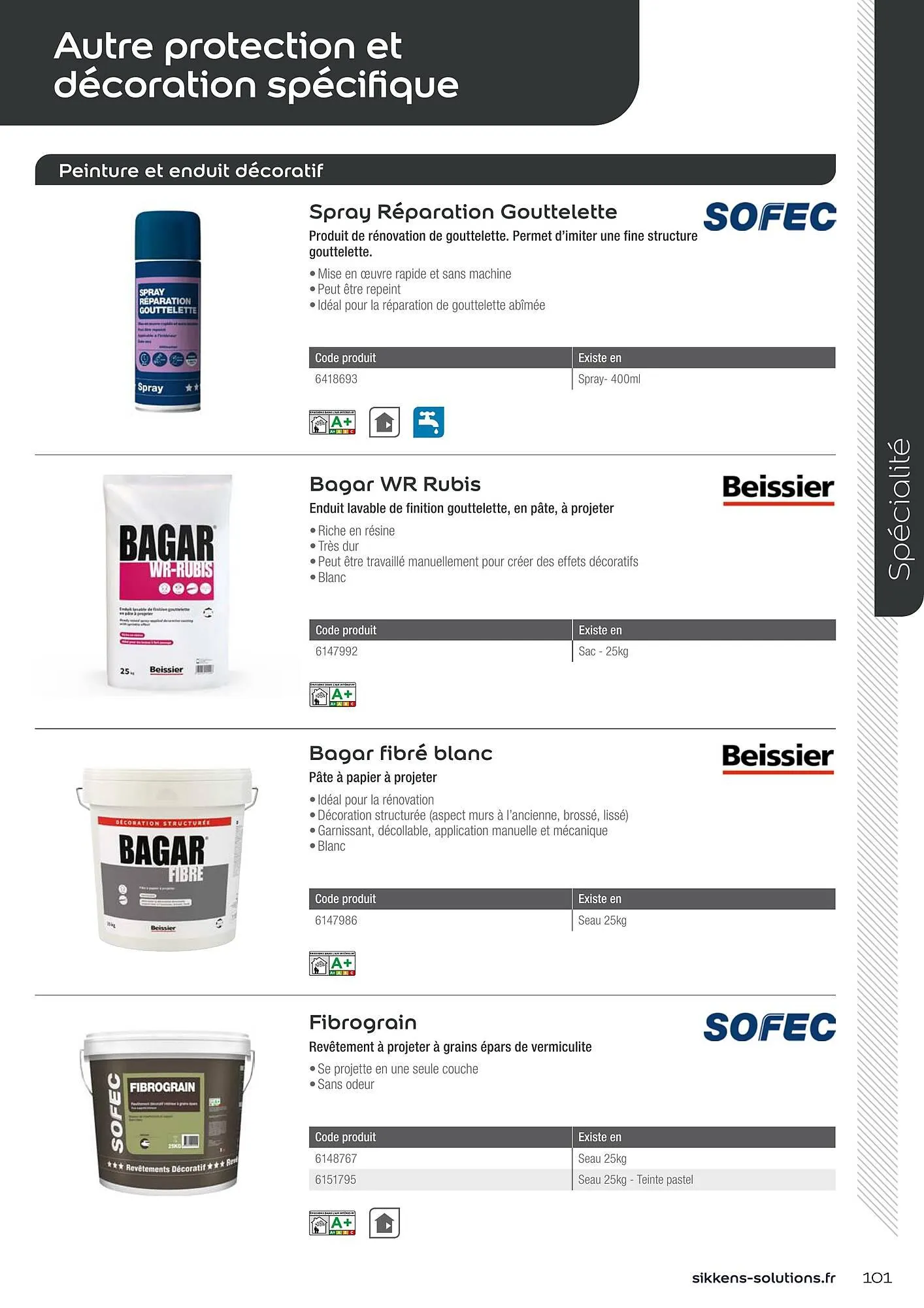 Catalogue Sikkens Solution du 8 janvier au 28 décembre 2025 - Catalogue page 101