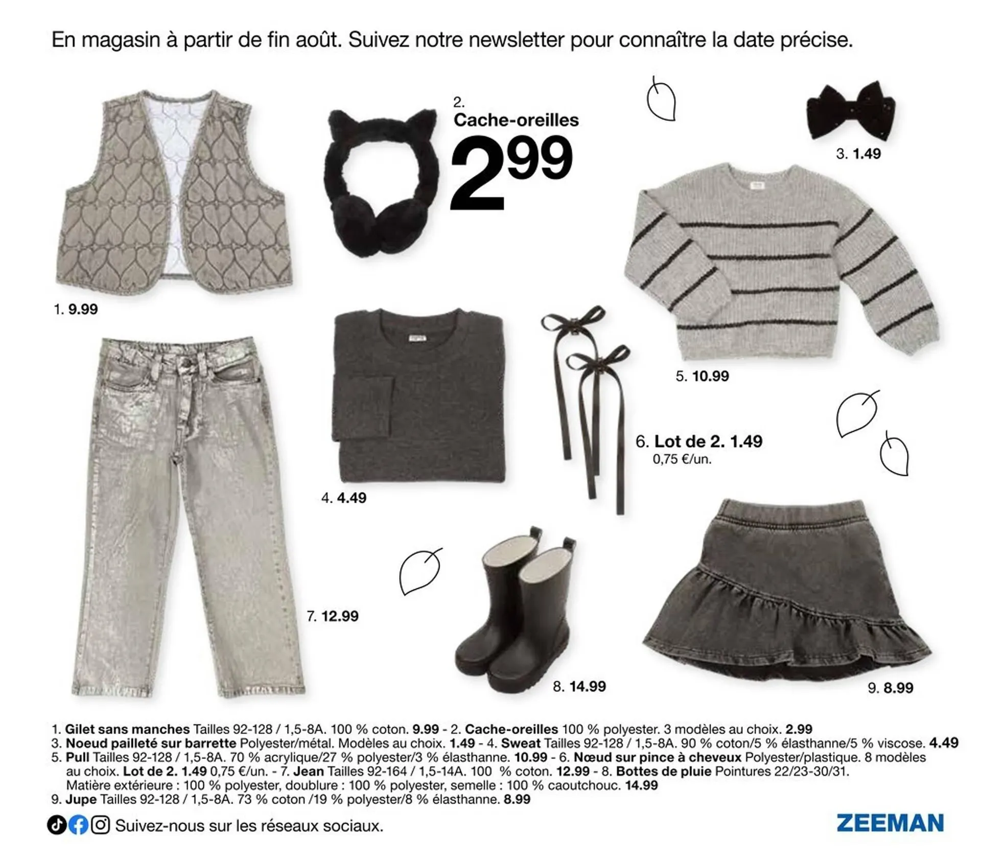Catalogue Zeeman du 30 août au 31 octobre 2025 - Catalogue page 31