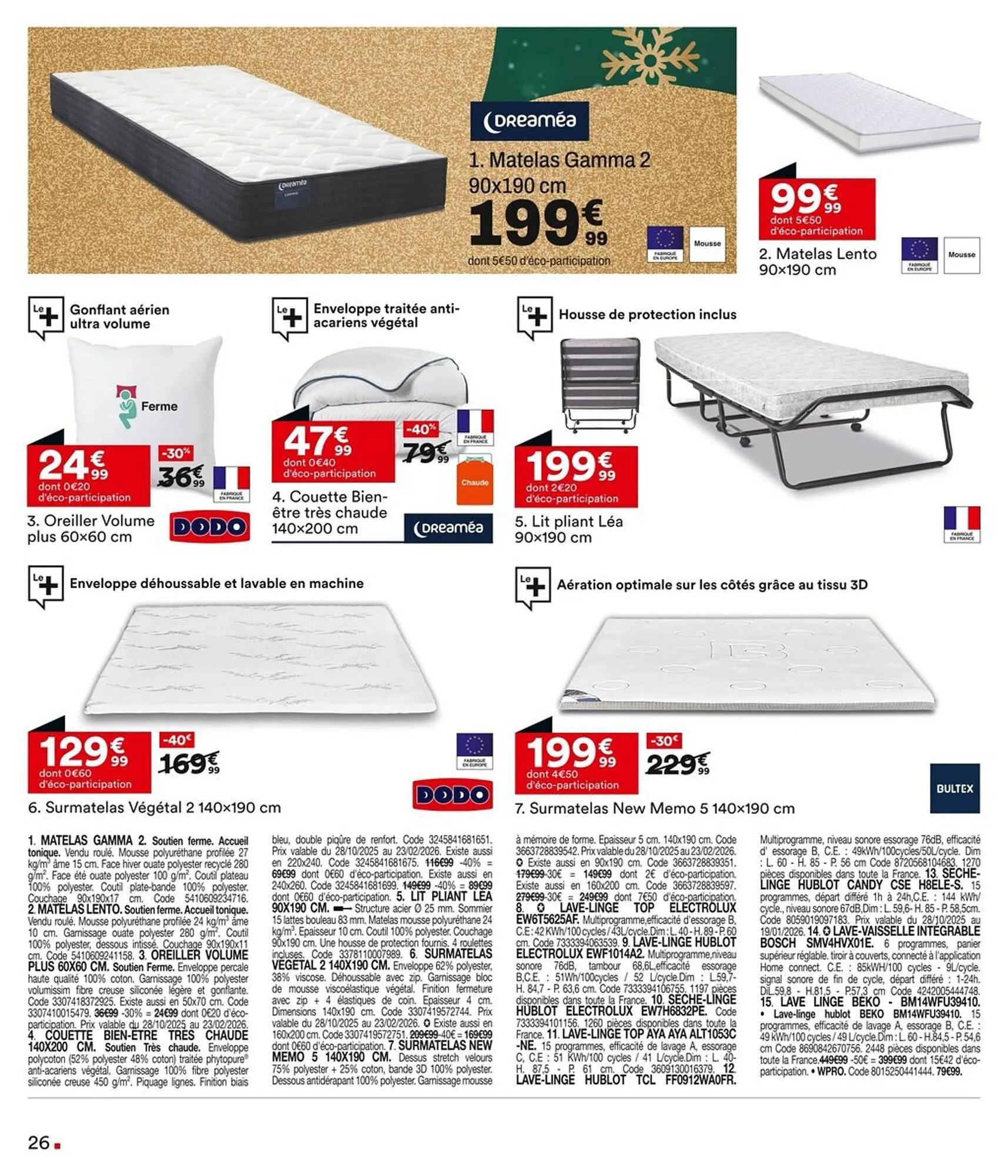 Catalogue BUT du 28 octobre au 1 janvier 2026 - Catalogue page 26