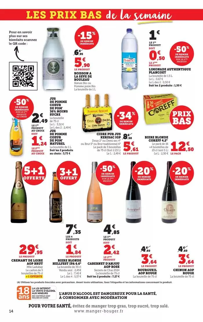 LE MARCHÉ À PRIX BAS ! du 1 avril au 13 avril 2025 - Catalogue page 14