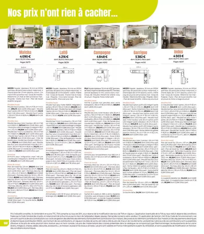 Consultez le menu avant de vous mettre en cuisine. du 7 janvier au 31 décembre 2025 - Catalogue page 160