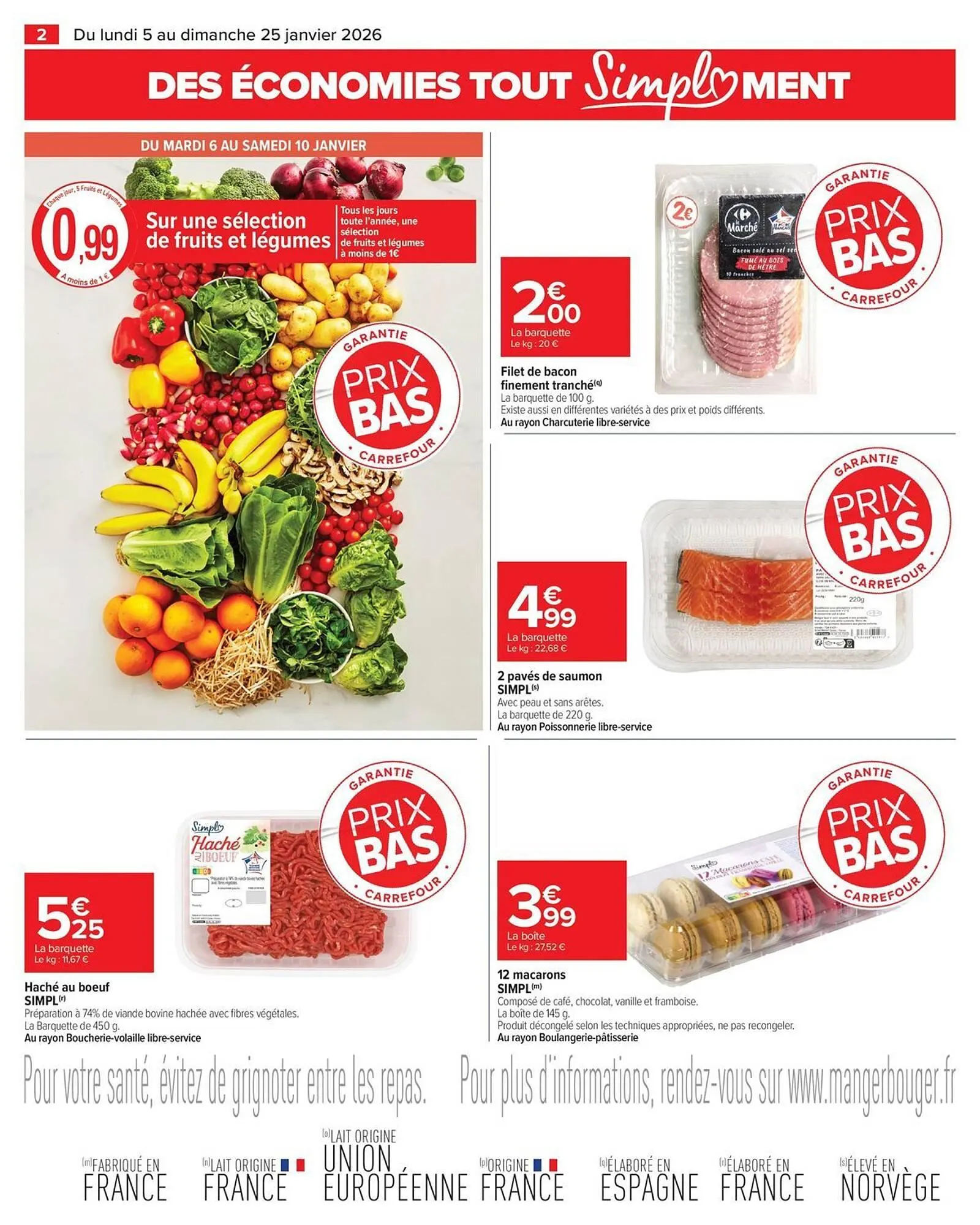 Catalogue Carrefour du 5 janvier au 25 janvier 2026 - Catalogue page 2