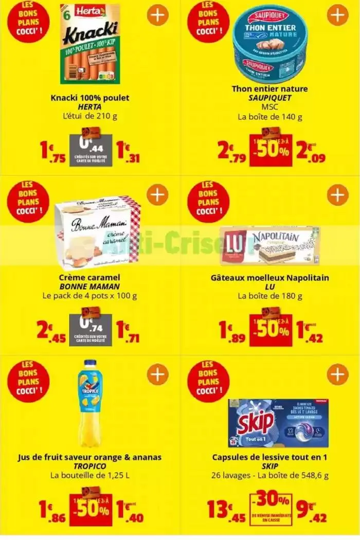 Cocci' Supermarché Promos du 26 février au 9 mars 2025 - Catalogue page 2