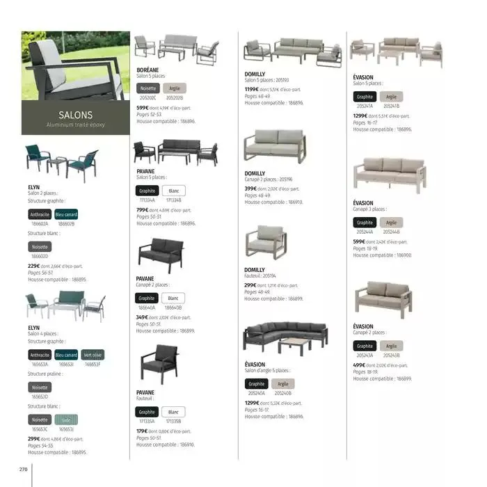 Catalogue Hespéride 2025 du 5 février au 31 décembre 2025 - Catalogue page 270