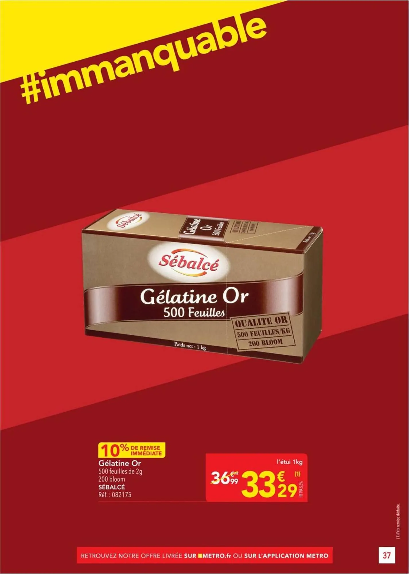 Catalogue METRO du 30 octobre au 26 novembre 2025 - Catalogue page 37