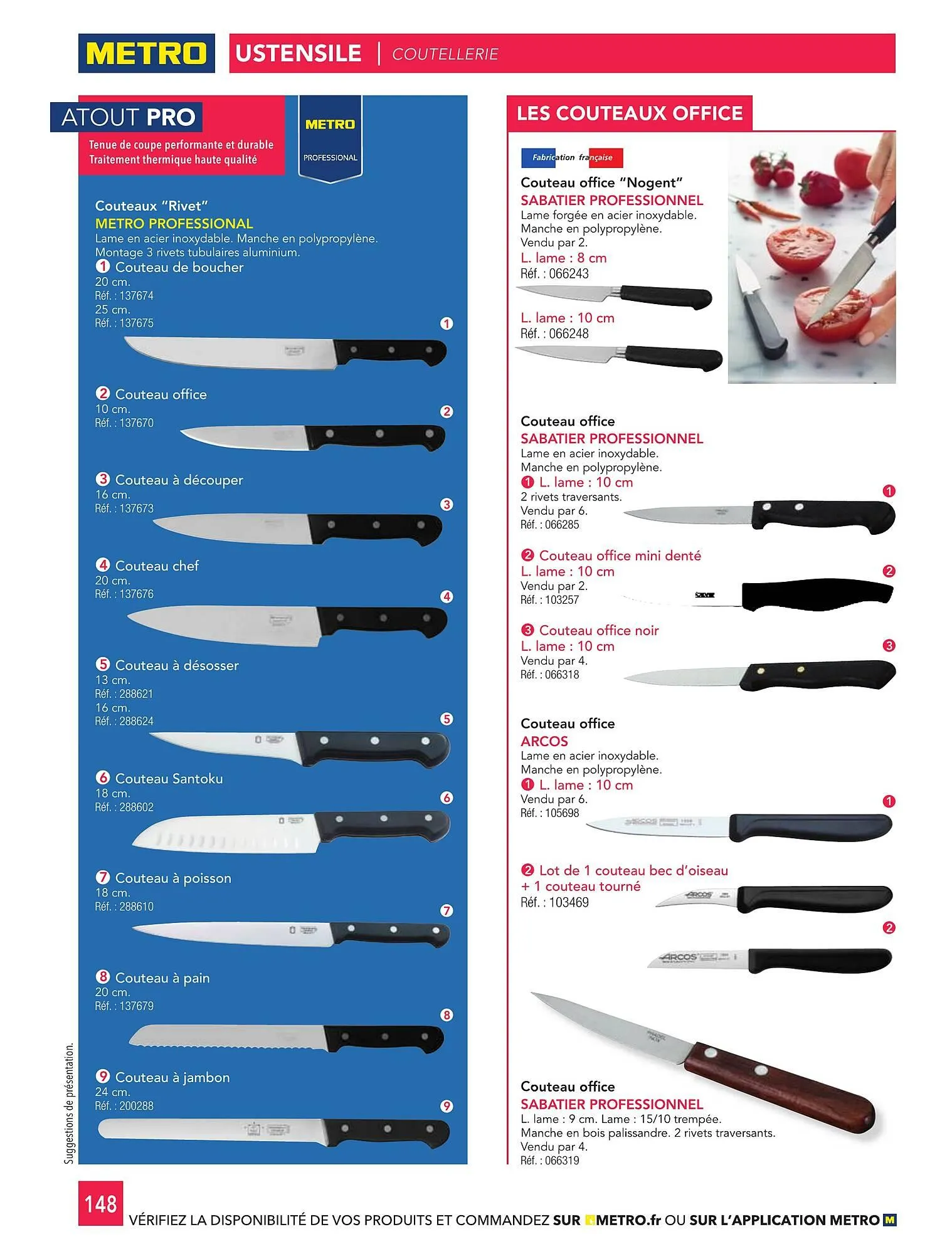 Catalogue METRO du 1 janvier au 31 décembre 2026 - Catalogue page 148