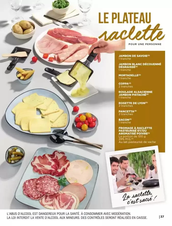 CARTE TRAITEUR PERMANENTE - MIXTE du 9 mai au 31 décembre 2025 - Catalogue page 37