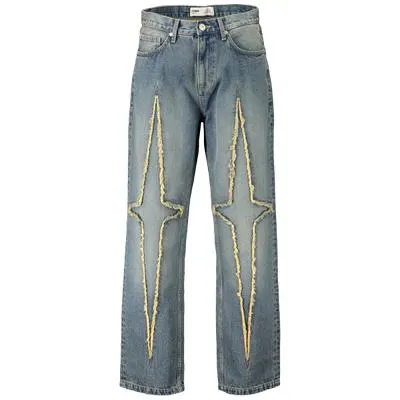 Jeans à coupes baggy