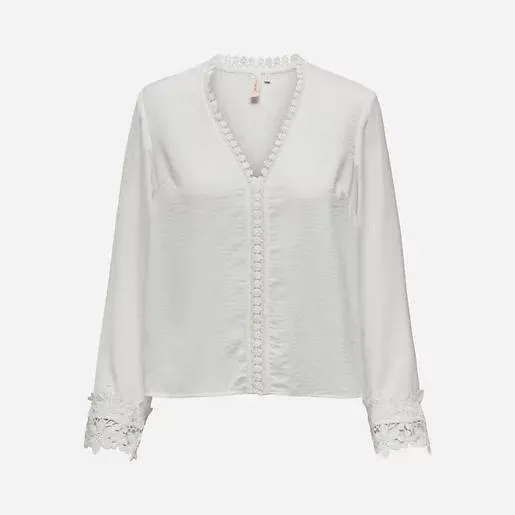 Chemise à manches longues femme Onlmolly Lace Wvn Cs