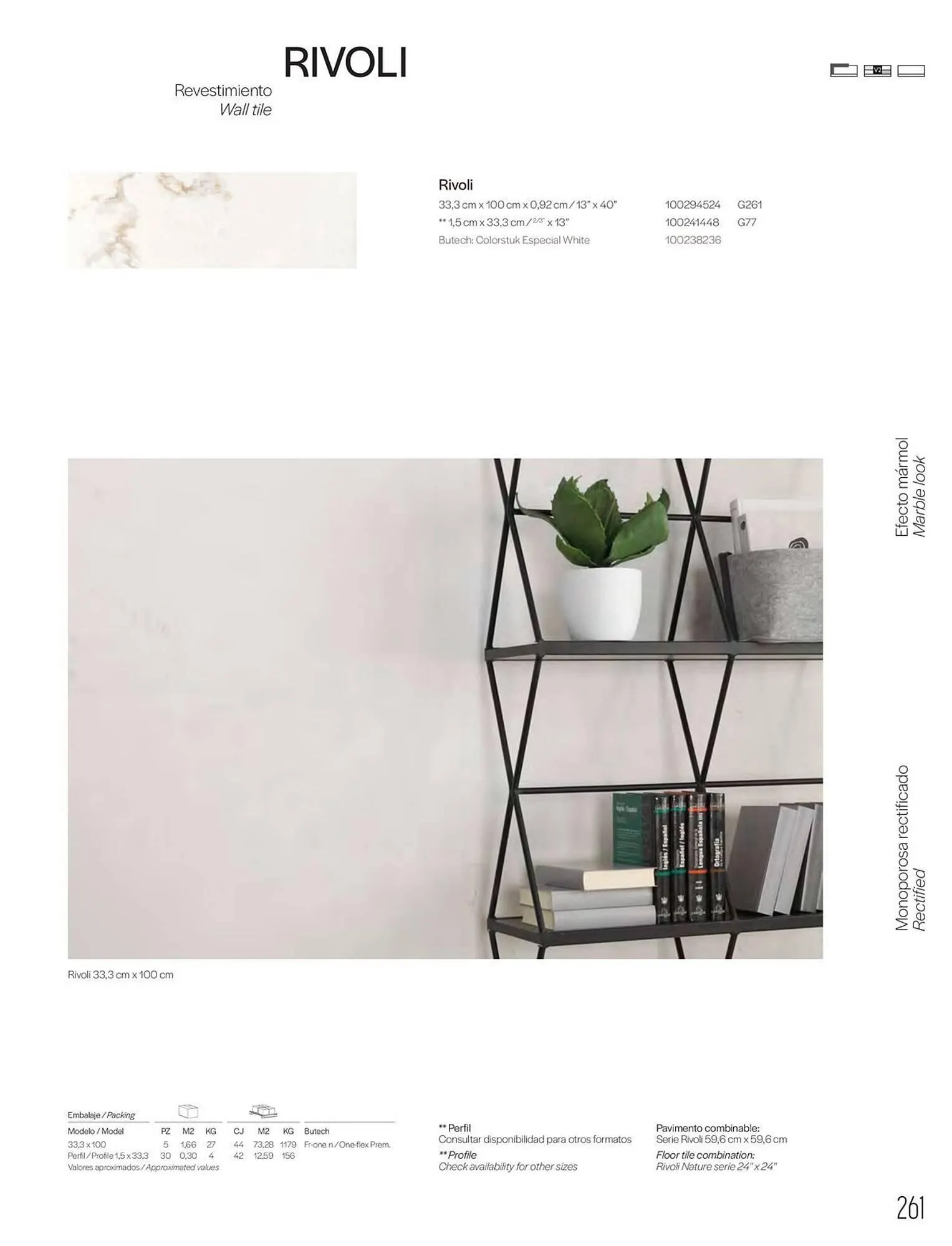 Catalogue Porcelanosa du 27 janvier au 31 décembre 2025 - Catalogue page 263