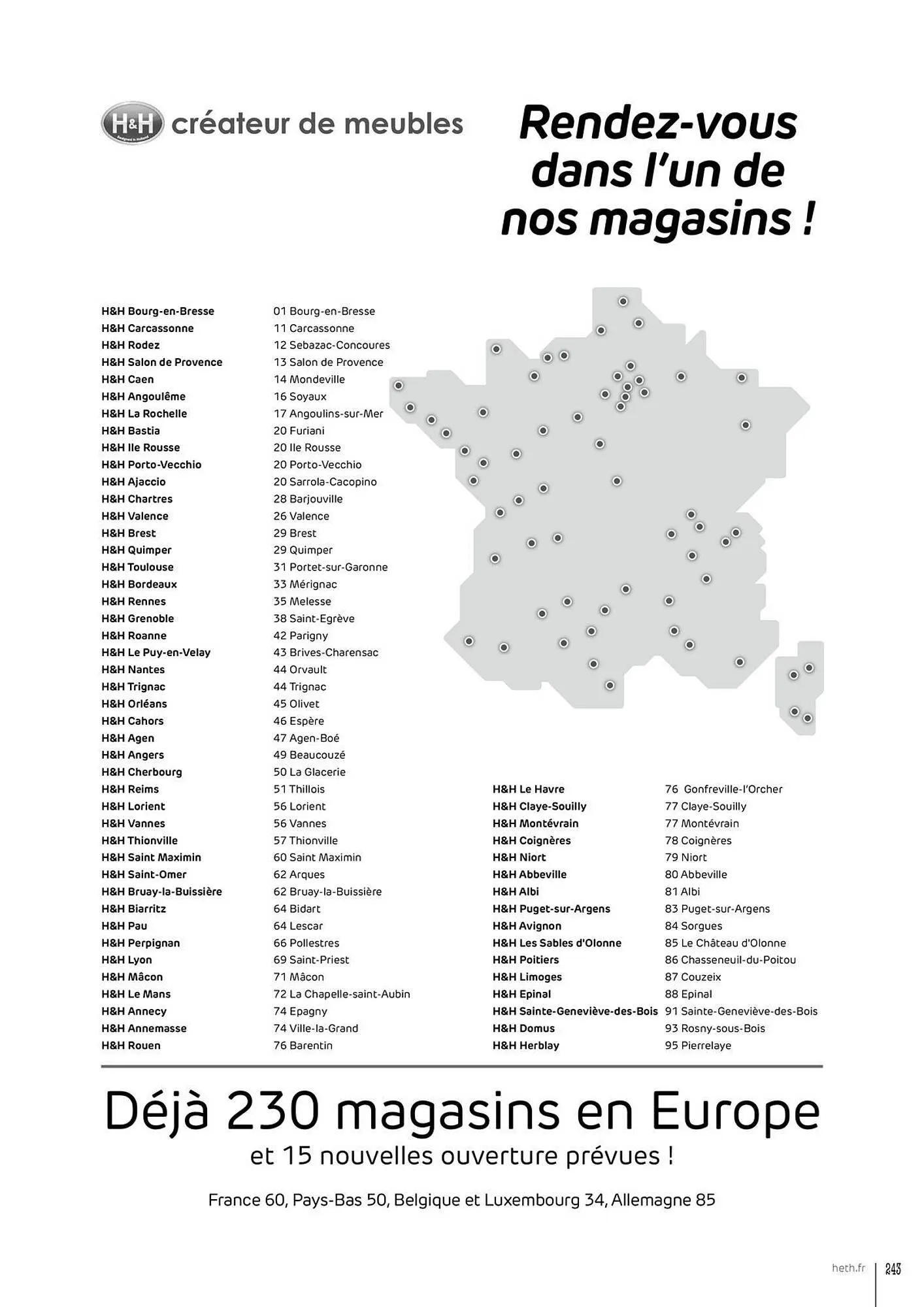 Catalogue H&H du 15 septembre au 28 février 2026 - Catalogue page 243