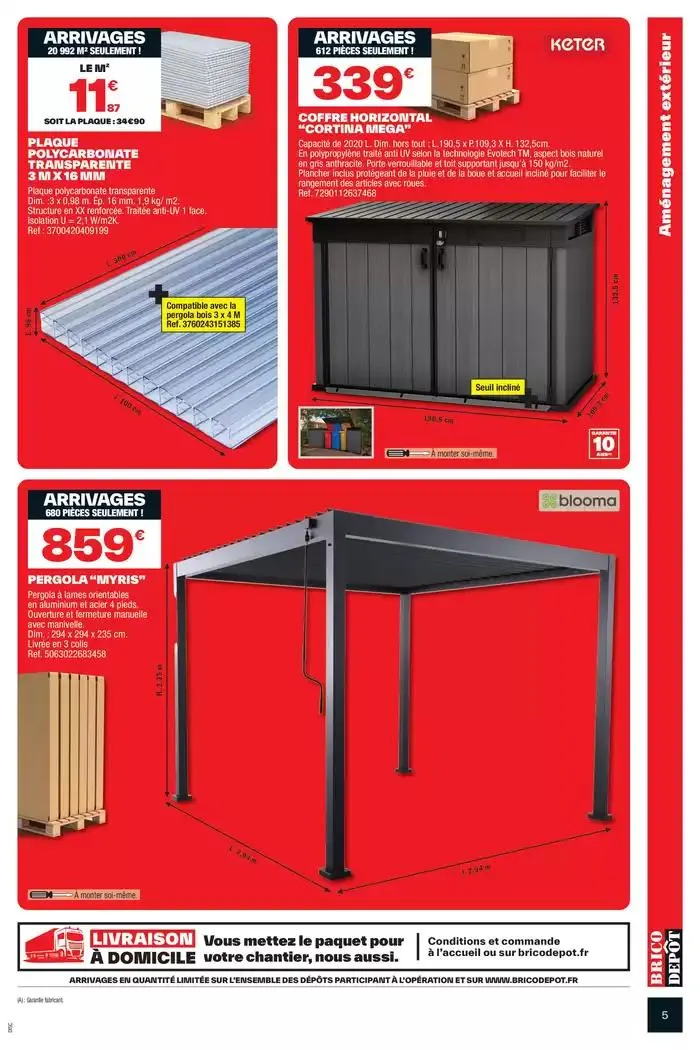 Voyez plus grand avec nos prix dépôt ! du 30 avril au 15 mai 2025 - Catalogue page 5