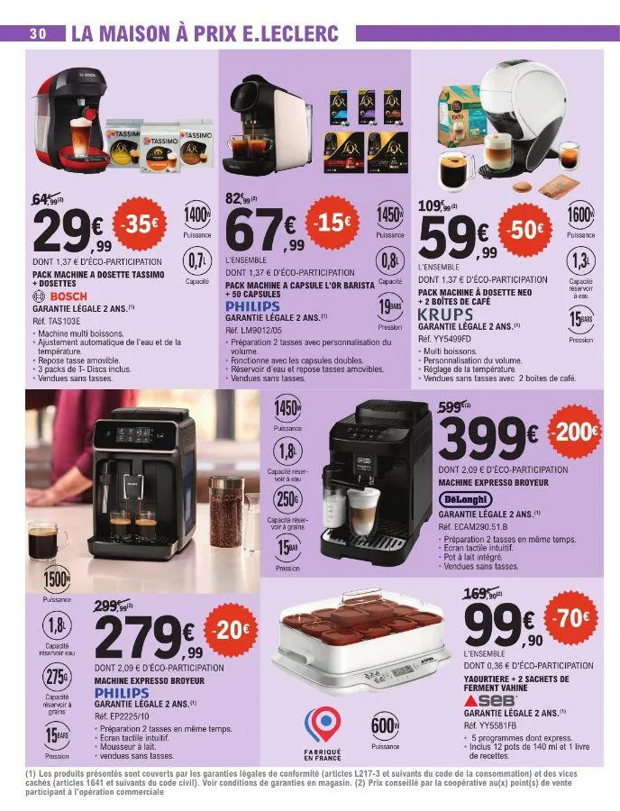 E. Leclerc du 13 mai au 24 mai 2025 - Catalogue page 30