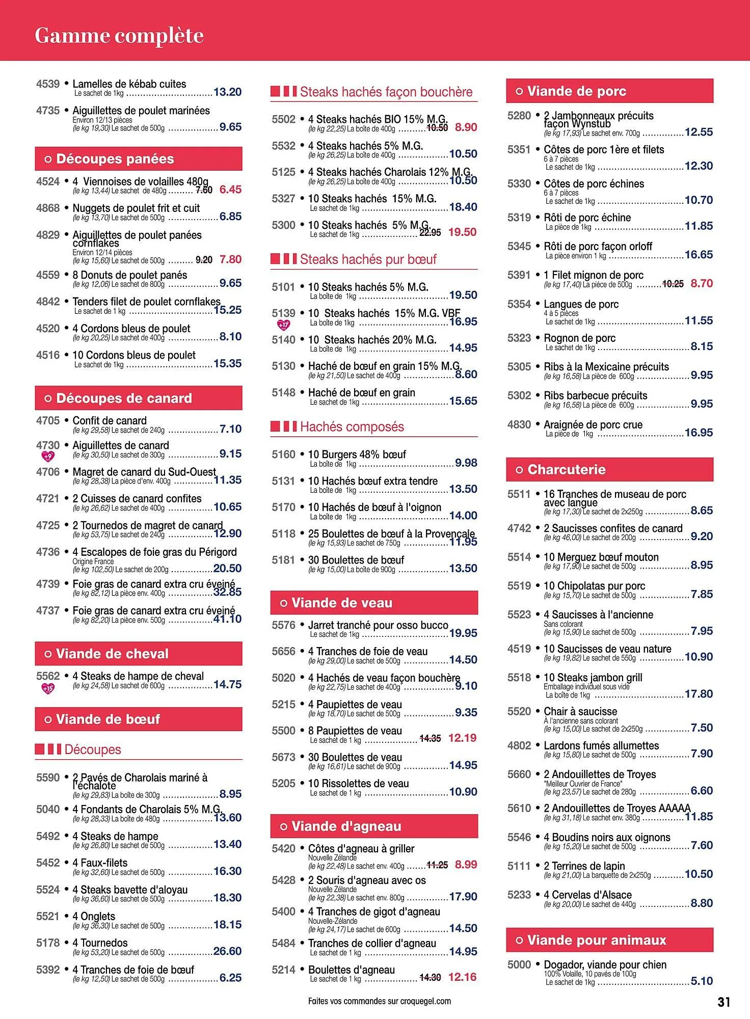 Catalogue Croque Gel du 3 avril au 3 mai 2026 - Catalogue page 31