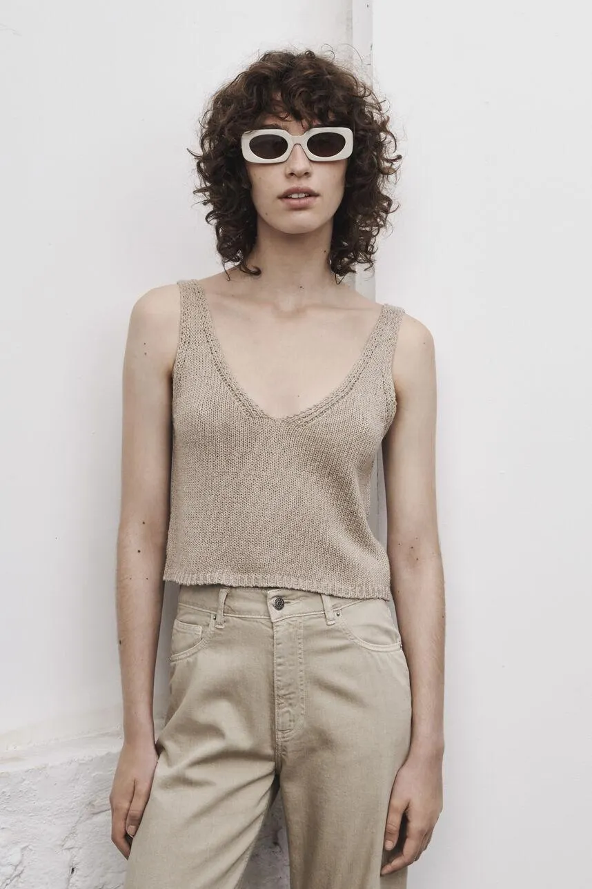 Débardeur Safari Linen DALIA NIL