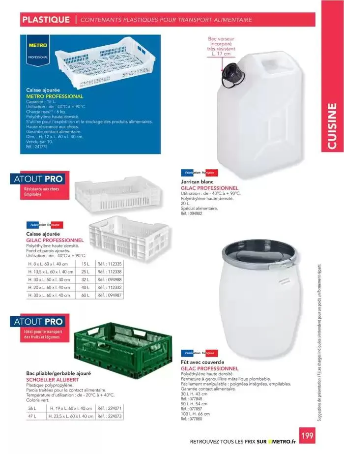 Metro #CHR du 2 janvier au 31 décembre 2025 - Catalogue page 109