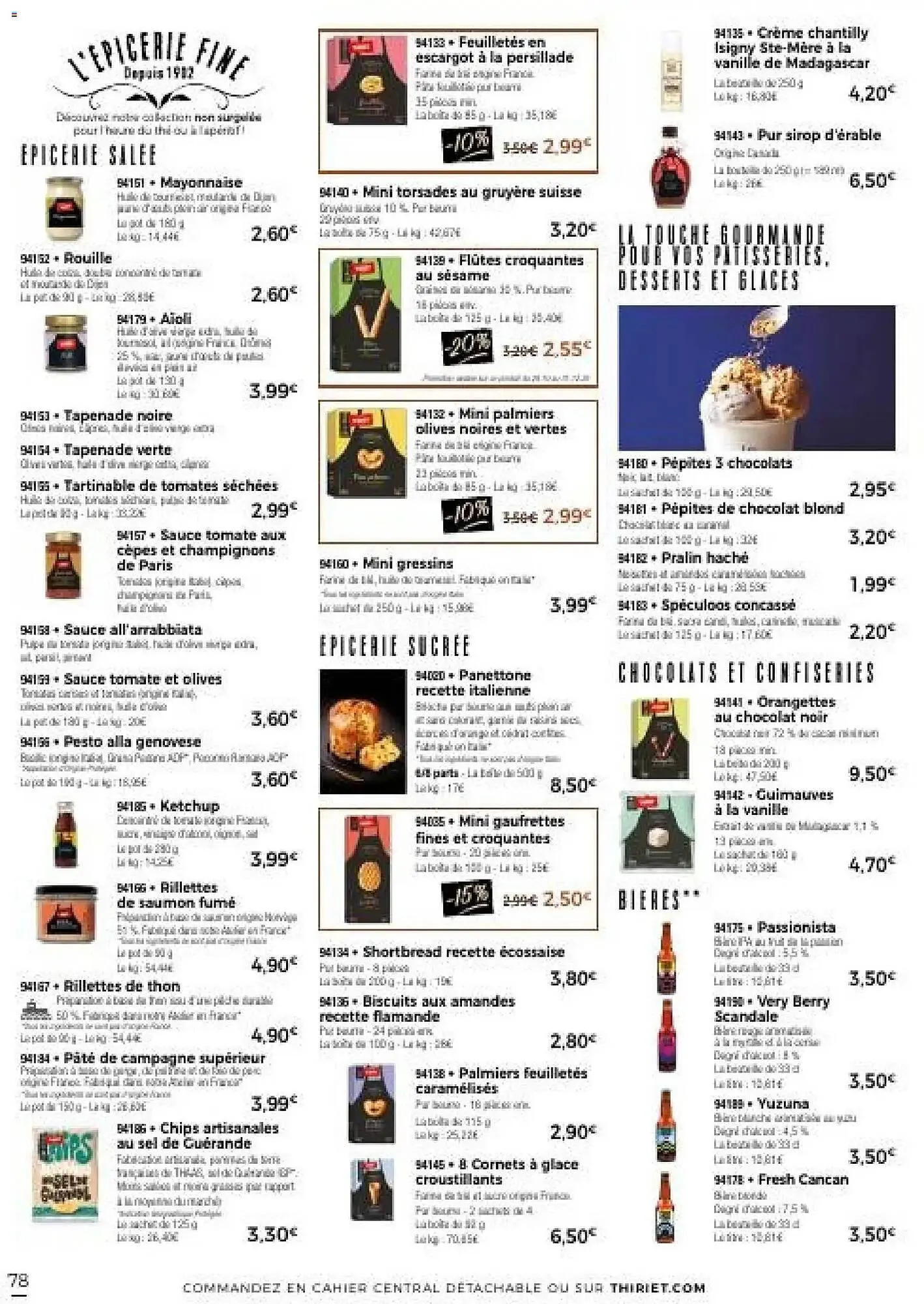 Catalogue Thiriet du 28 octobre au 24 novembre 2025 - Catalogue page 78