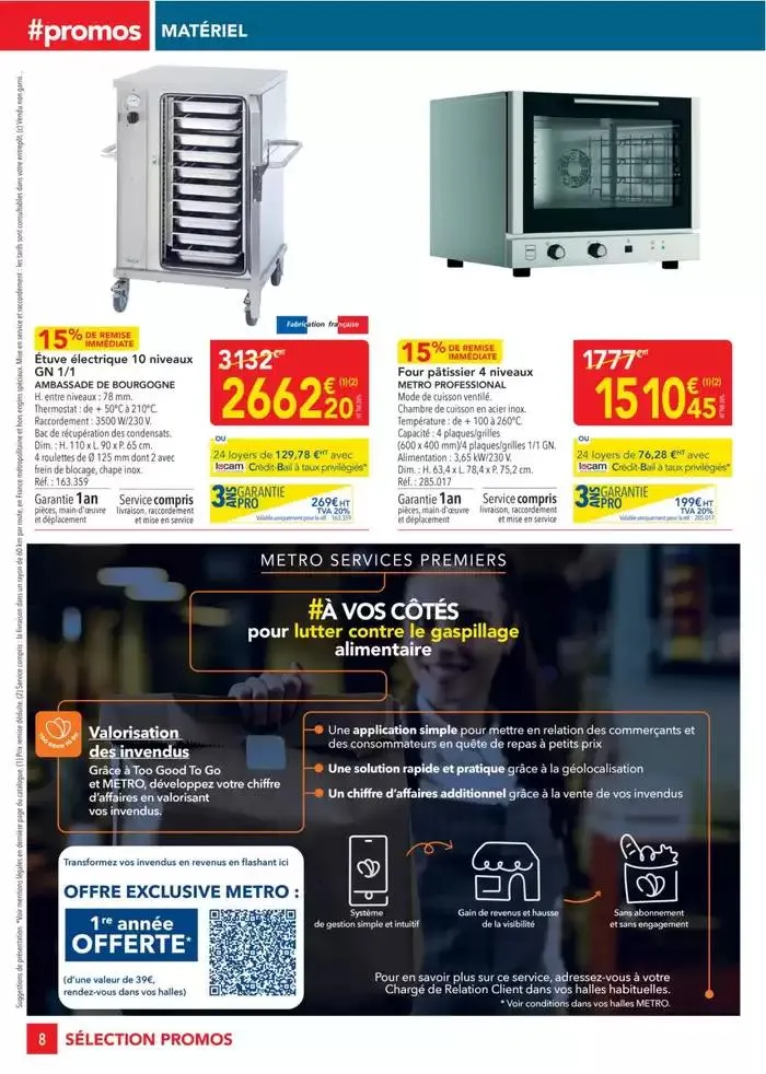 Metro #Sélection Promos Equipement du 28 février au 26 mars 2025 - Catalogue page 8