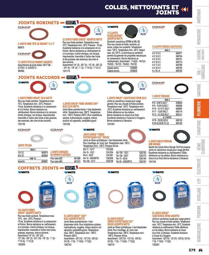 Guide produits 2024 du 15 mars au 31 décembre 2024 - Catalogue page 379
