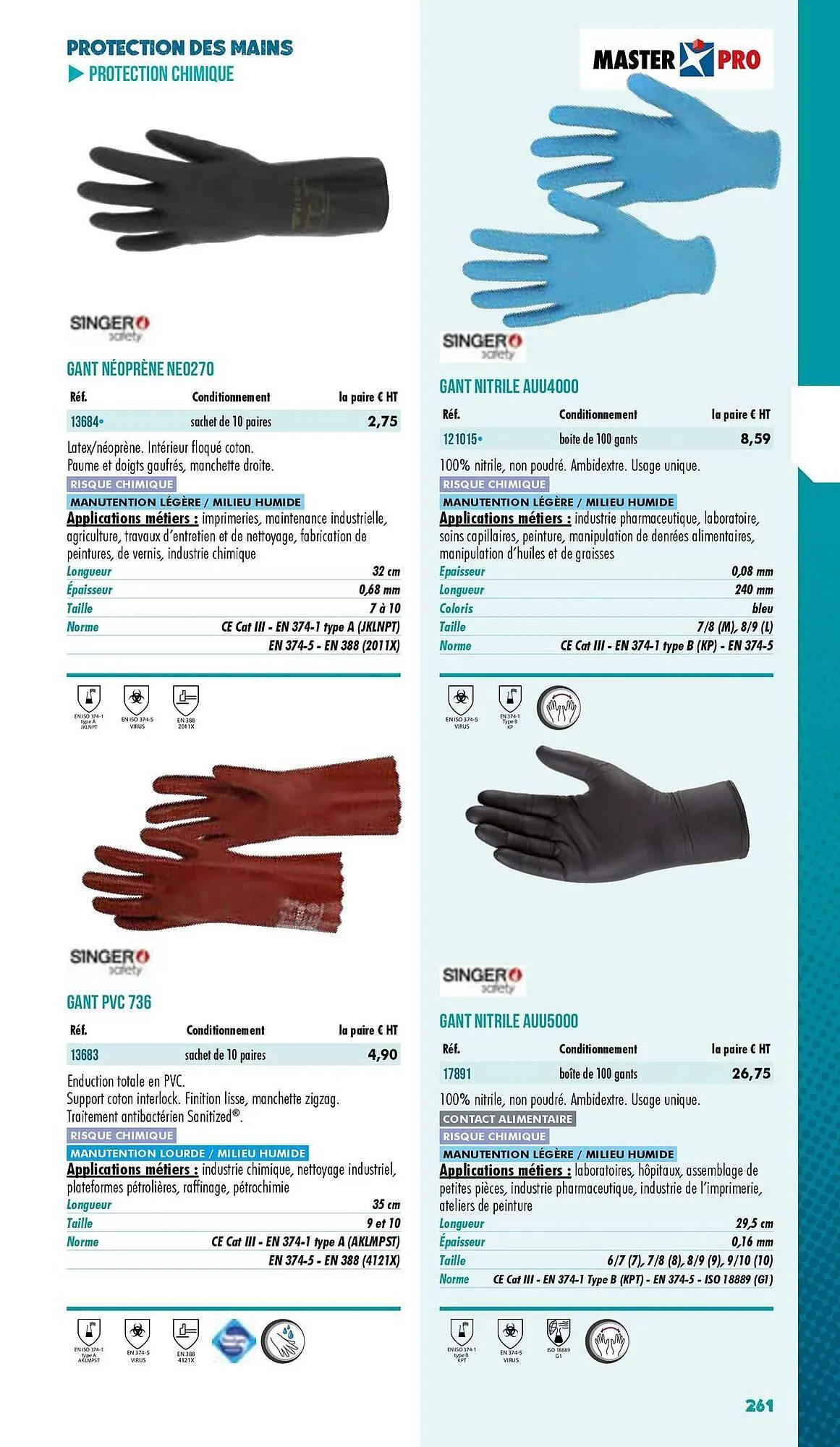 Catalogue Master Pro du 3 janvier au 31 décembre 2025 - Catalogue page 263