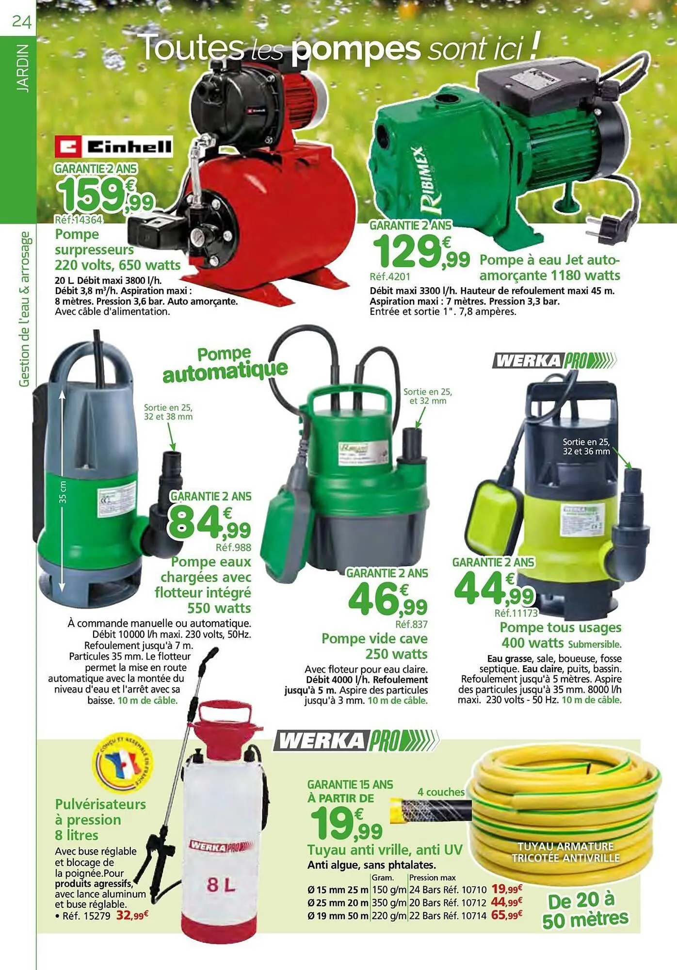 Catalogue Provence Outillage du 9 septembre au 30 novembre 2025 - Catalogue page 24