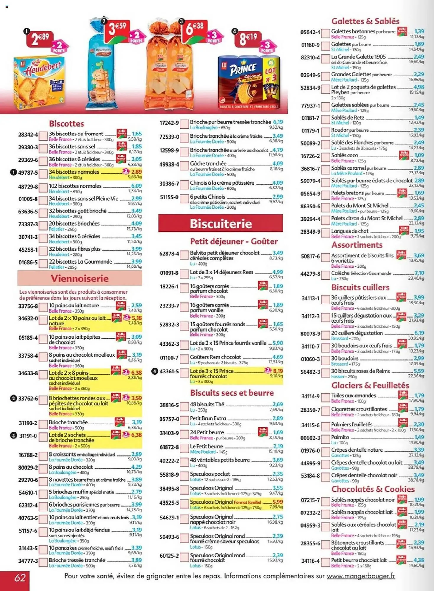 Catalogue Maximo du 2 mars au 29 mars 2026 - Catalogue page 62