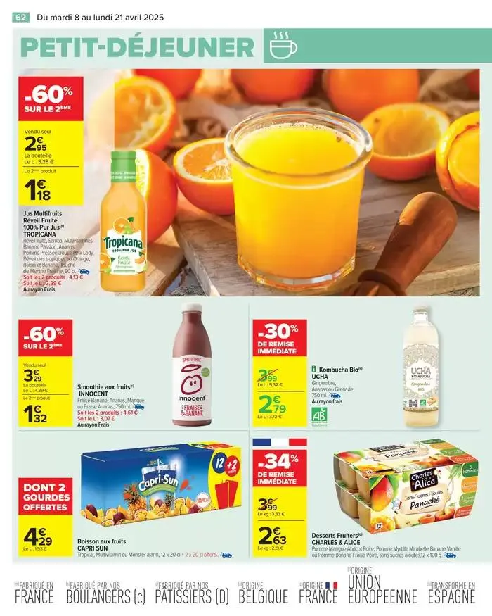 JOYEUSES PÂQUES & MEILLEURS PRIX du 8 avril au 21 avril 2025 - Catalogue page 64