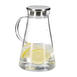 Carafe en verre avec couvercle 1,8 l