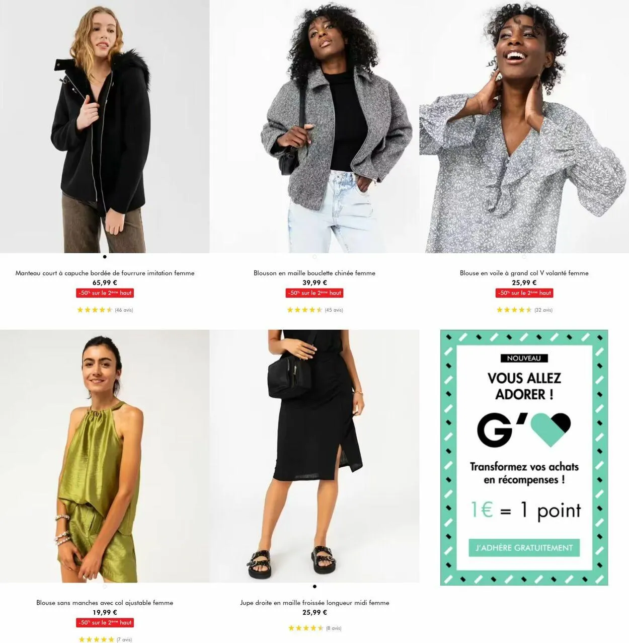 Gémo Catalogue actuel du 23 avril au 6 mai 2025 - Catalogue page 2