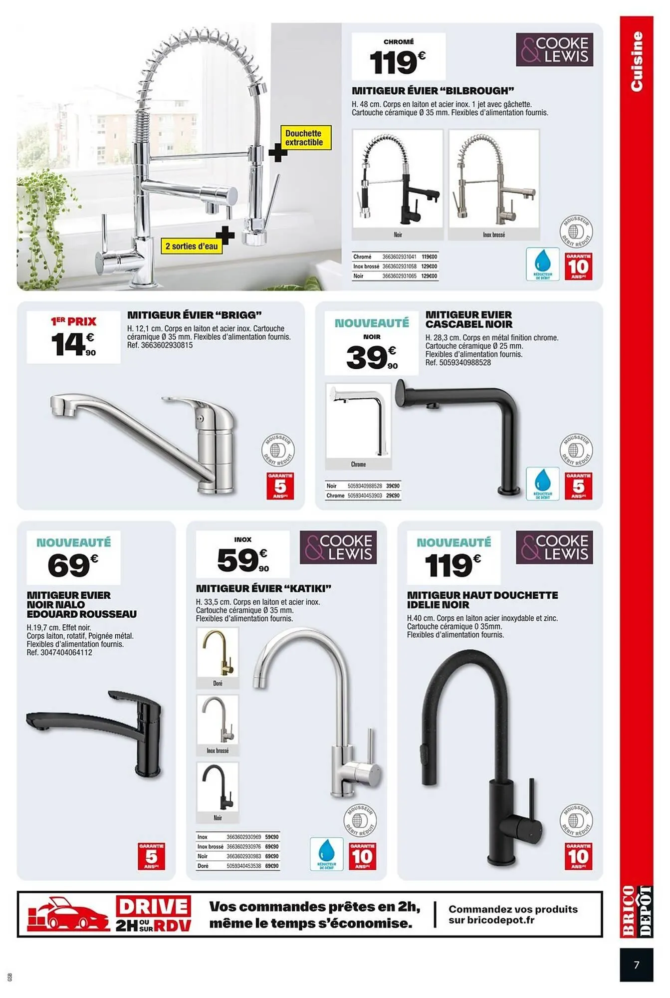 Catalogue Brico Dépôt du 3 octobre au 16 octobre 2025 - Catalogue page 7