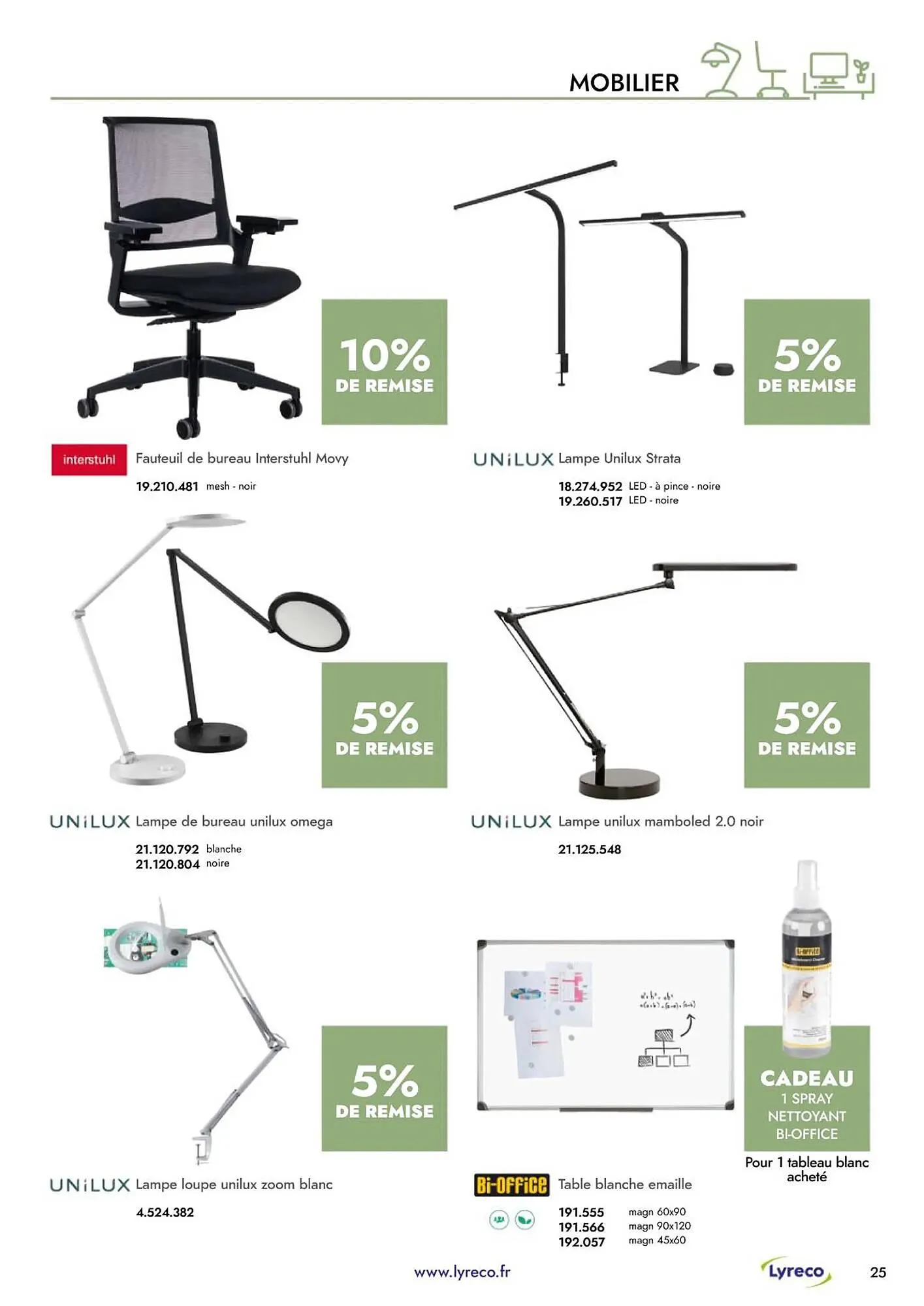 Catalogue Lyreco du 5 janvier au 28 février 2026 - Catalogue page 25