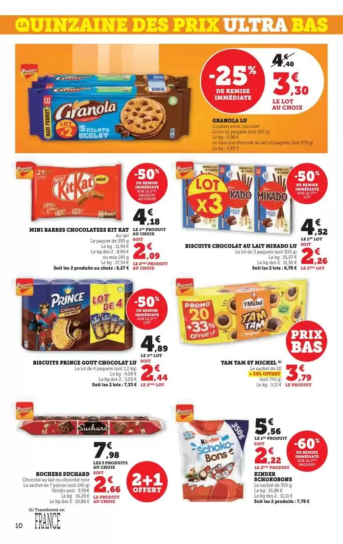 Quinzaine Commerçante du 11 mars au 23 mars 2025 - Catalogue page 10