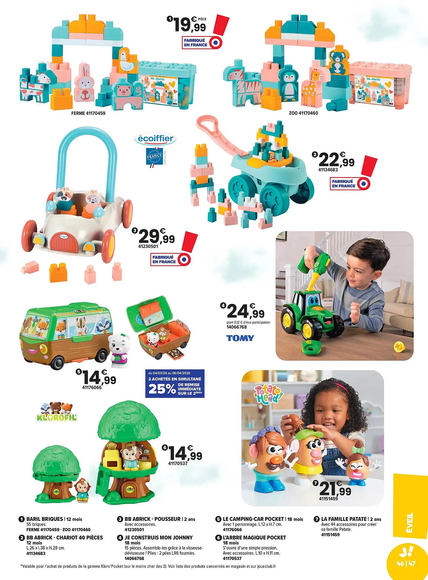 Catalogue JouéClub du 4 mars au 6 avril 2026 - Catalogue page 47