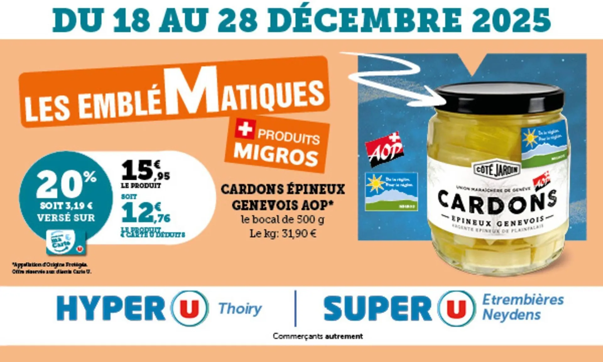 Catalogue Migros du 17 décembre au 28 décembre 2025 - Catalogue page 1