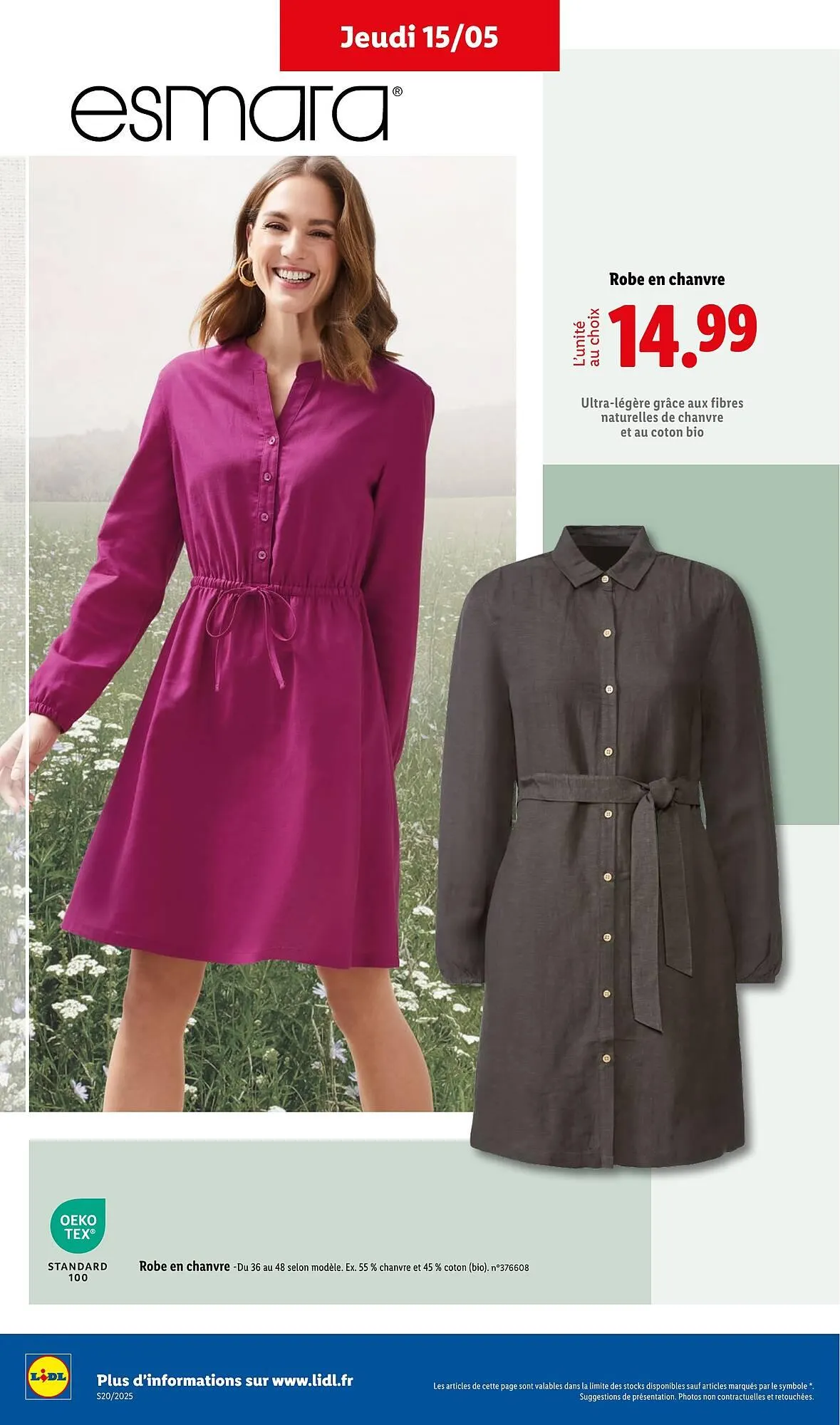 Catalogue Lidl du 15 mai au 21 mai 2025 - Catalogue page 48